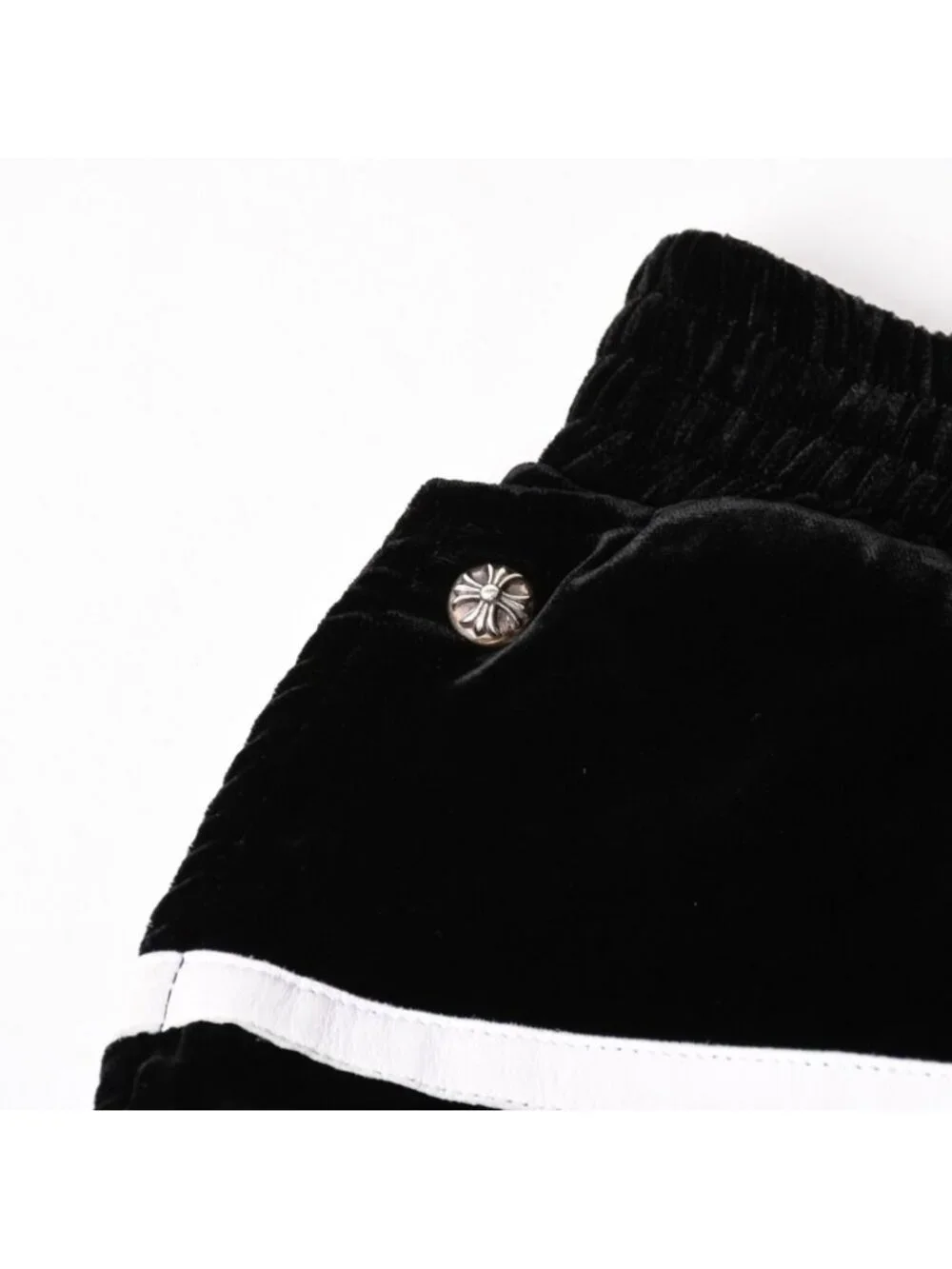 Chrome Hearts Velvet Tracksuit Pants S Crossball
